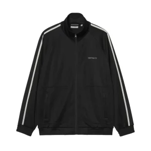 Carhartt Wip Felpa con zip da uomo Bolar nera