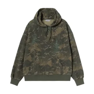 Carhartt Wip Felpa da uomo con cappuccio Benton camo