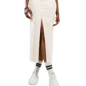 24Colours Gonna lunga in cotone 70755  Beige