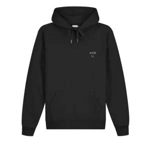 Arte Antwerp Felpa da uomo con cappuccio Heart nera