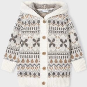 MAYORAL Giaccone maglia jaquard