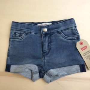 Levi's kids shorts denim bambina levi's logo 1eb192-4175 -
