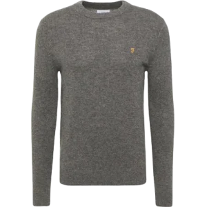 FARAH BIRCHALL CREW NECK LAMBSWOOL JUMPER MAGLIA DA UOMO MANICA LUNGA F4GFB042