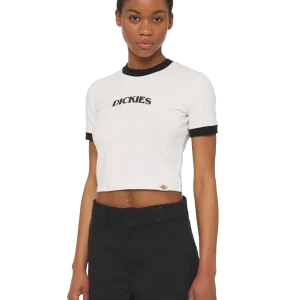Dickies T-Shirt corta donna Herndon Ringer