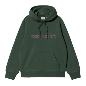 Carhartt Wip Felpa con cappuccio da uomo Carhartt verde