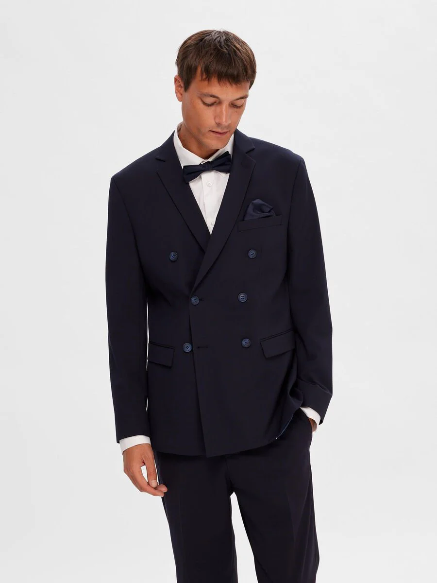 Selected Giacca doppiopetto da uomo Liam blu 16090469 - immagine 7