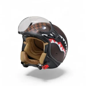 Sprayground Casco unisex Sharks In Paris marrone