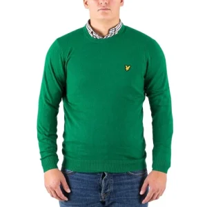 Lyle & Scott Cotton Merino Crew KN400VC-X193