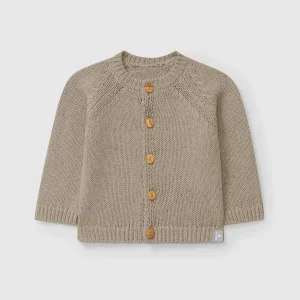 Cardigan in cotone riciclato