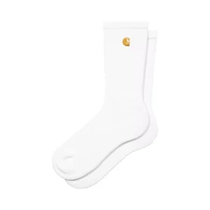 Carhartt Wip Calzini unisex Chase bianco