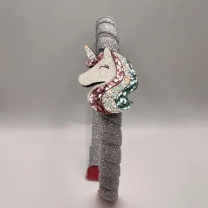 Cerchietto fantasia con unicorno bianco