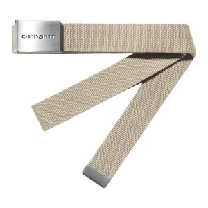 Carhartt Wip Cintura unisex Clip Belt Chrome beige