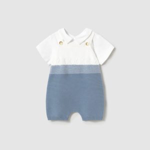 Mayoral Newborn Compl.salopette tricot P/E25