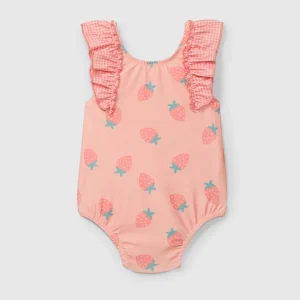Costume intero con fragole