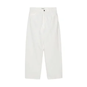 Carhartt Wip Jeans largo da donna Brandon bianco
