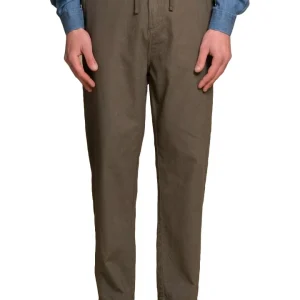 Impure Pantalone in misto lino da uomo Miles verde