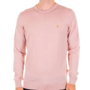 FARAH MULLEN WOOL MAGLIA DA UOMO IN LANA MERINO F4GF4081