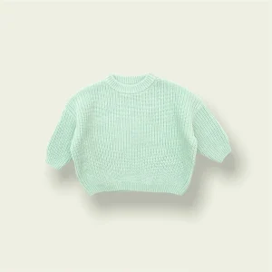 Maglioncino oversize VERDE ACQUA