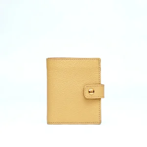 Portafoglio cara in pelle burro