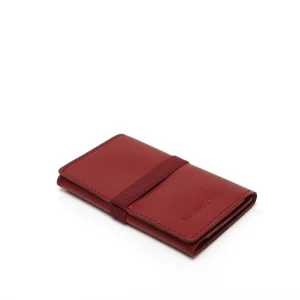 Portafoglio Flavio in Pelle bordeaux