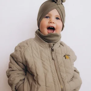 Turbante con Volant in Cotone Biologico – Accessorio Elegante per Bambina