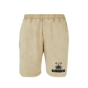 Bushick Pantaloncino da uomo in felpa Gotha beige
