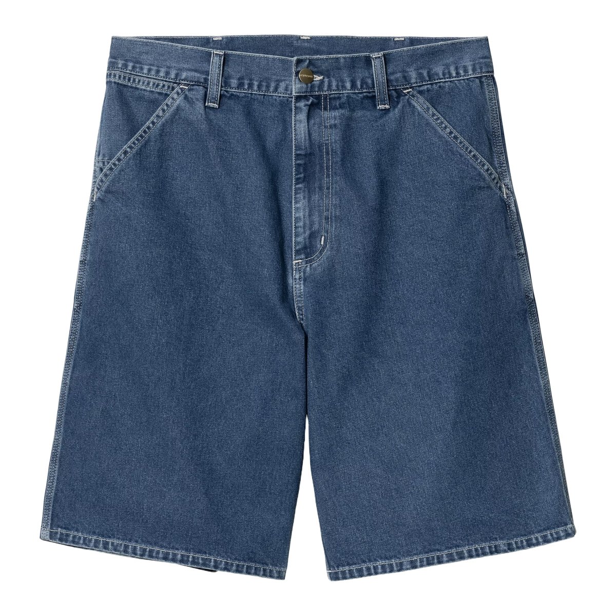 Carhartt Wip Pantaloncino in jeans da uomo Simple lavaggio medio - immagine 3