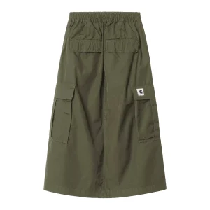 Carhartt Wip Gonna lunga con tasconi Jet Cargo verde